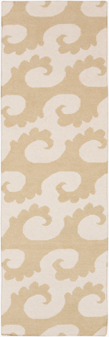 Yacht Club YTC-2014 8ft Runner Handmade Wool Runner Rug