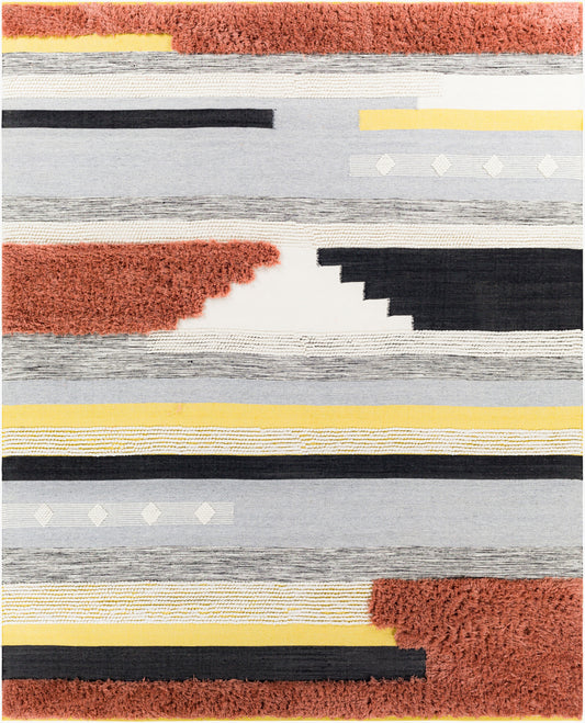 Yuva YUV-2300 8' x 10' Handmade Recyled Area Rug