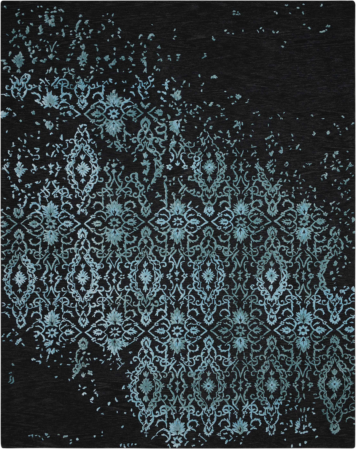 Opaline OPA06 Midnight Blue Tufted Rug