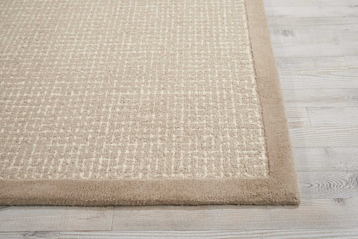 River Brook KI809 Taupe/Ivory Tufted Rug