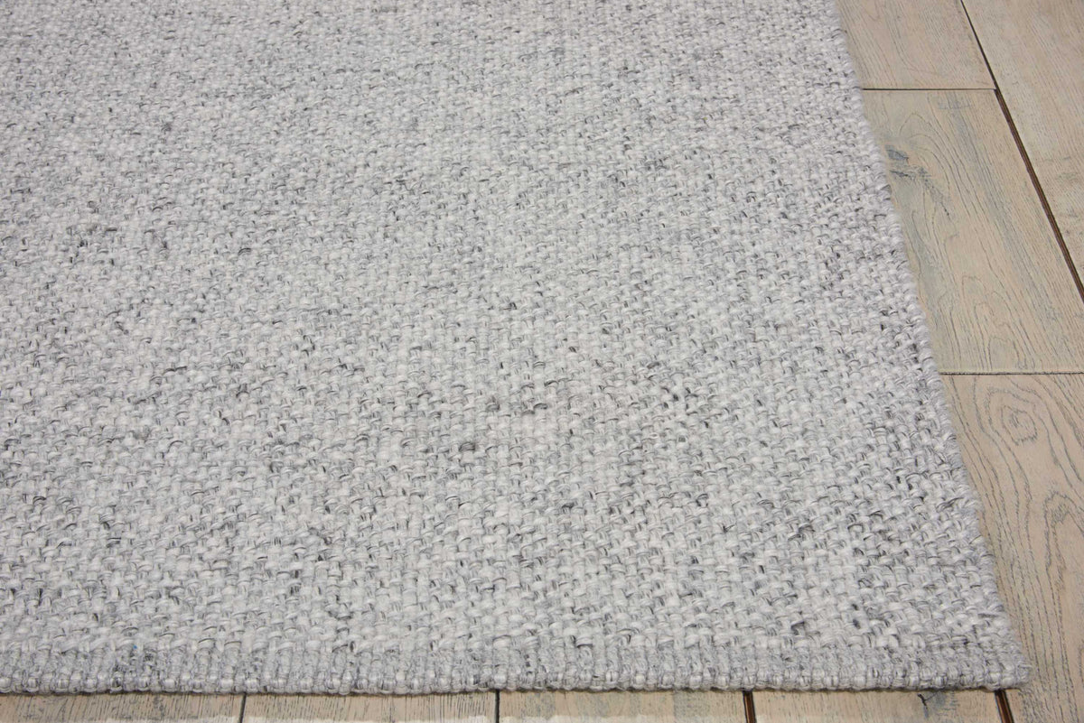 Calvin Klein Home Tobiano TOB01 Silver Woven Rug