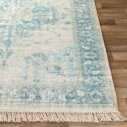 Zainab ZAI-2300 8ft Runner Handmade Runner Rug