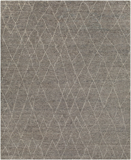 Alfombra de lana hecha a mano Zara ZAR-2300 de 8' x 10'
