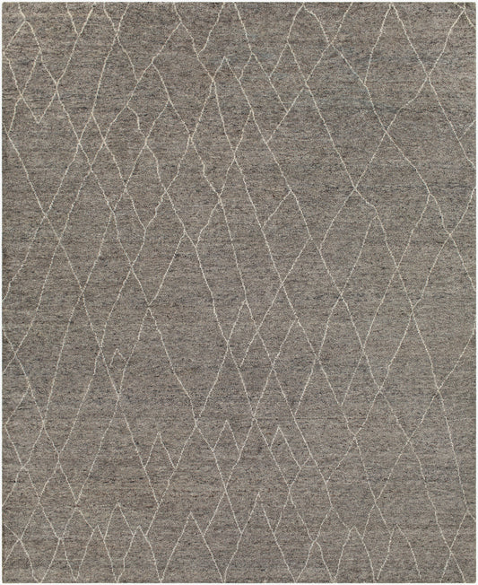 Alfombra de lana hecha a mano Zara ZAR-2300 de 8' x 10'