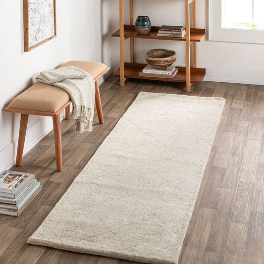 Alfombra de corredor hecha a mano Zara ZAR-2301 de 8 pies