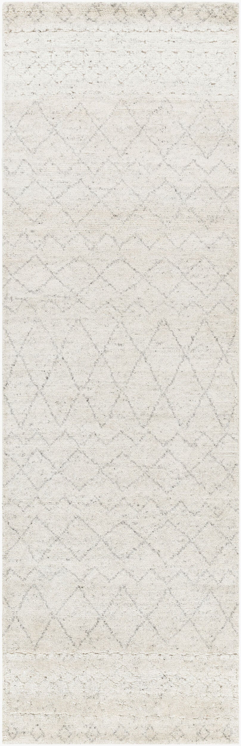 Alfombra de corredor hecha a mano Zara ZAR-2306 de 8 pies