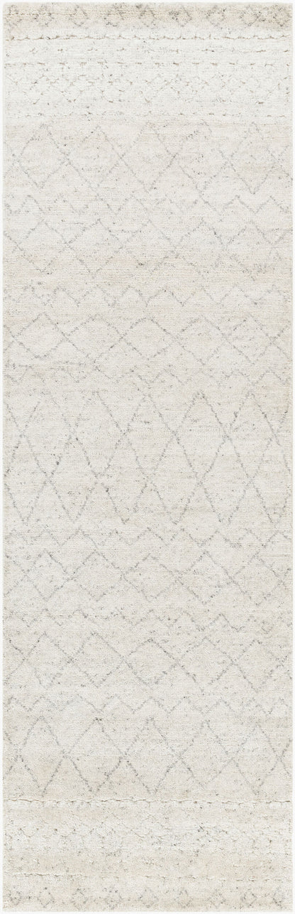 Alfombra de corredor hecha a mano Zara ZAR-2306 de 8 pies