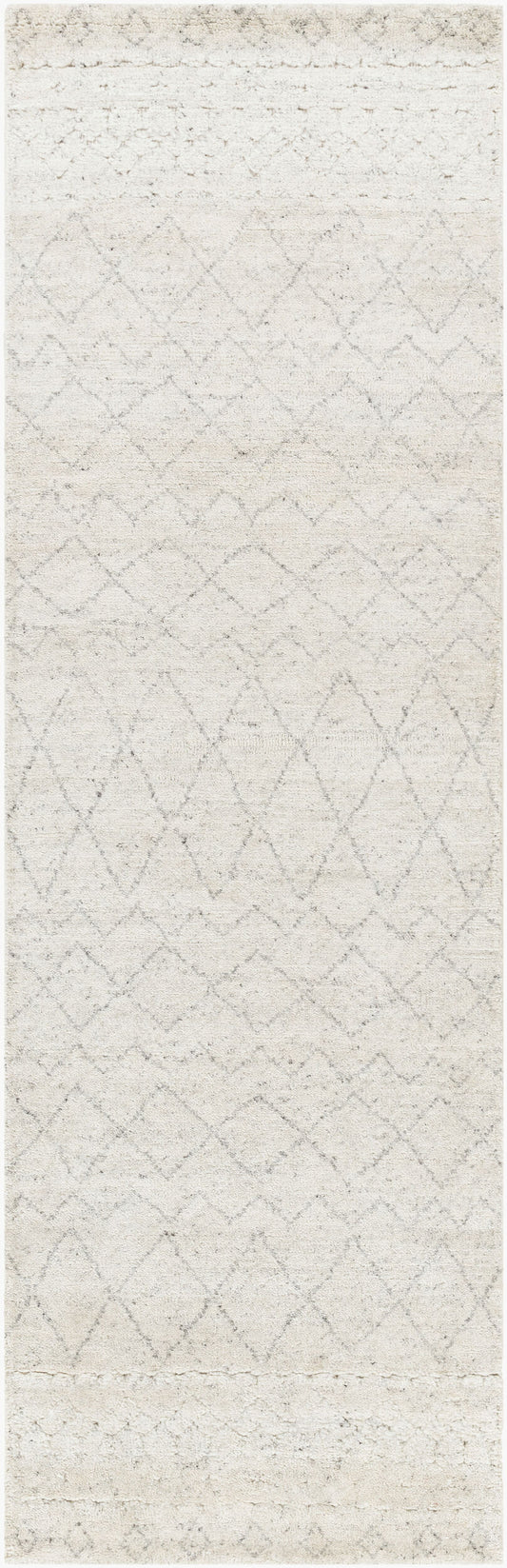 Alfombra de corredor hecha a mano Zara ZAR-2306 de 8 pies