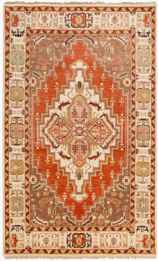 Zeus ZEU-7800 3' x 5' Handmade Wool Accent Rug