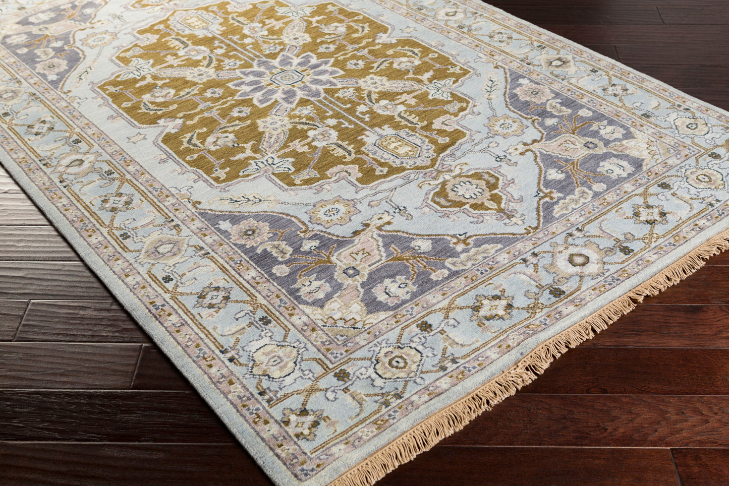 Zeus ZEU-7823 2' x 3' Handmade Wool Accent Rug