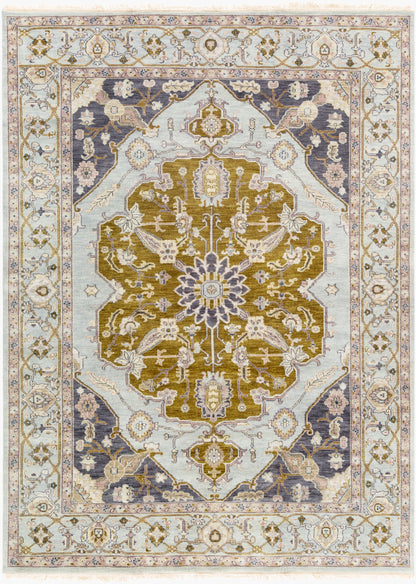 Zeus ZEU-7823 Alfombra de lana hecha a mano de 8' x 11'