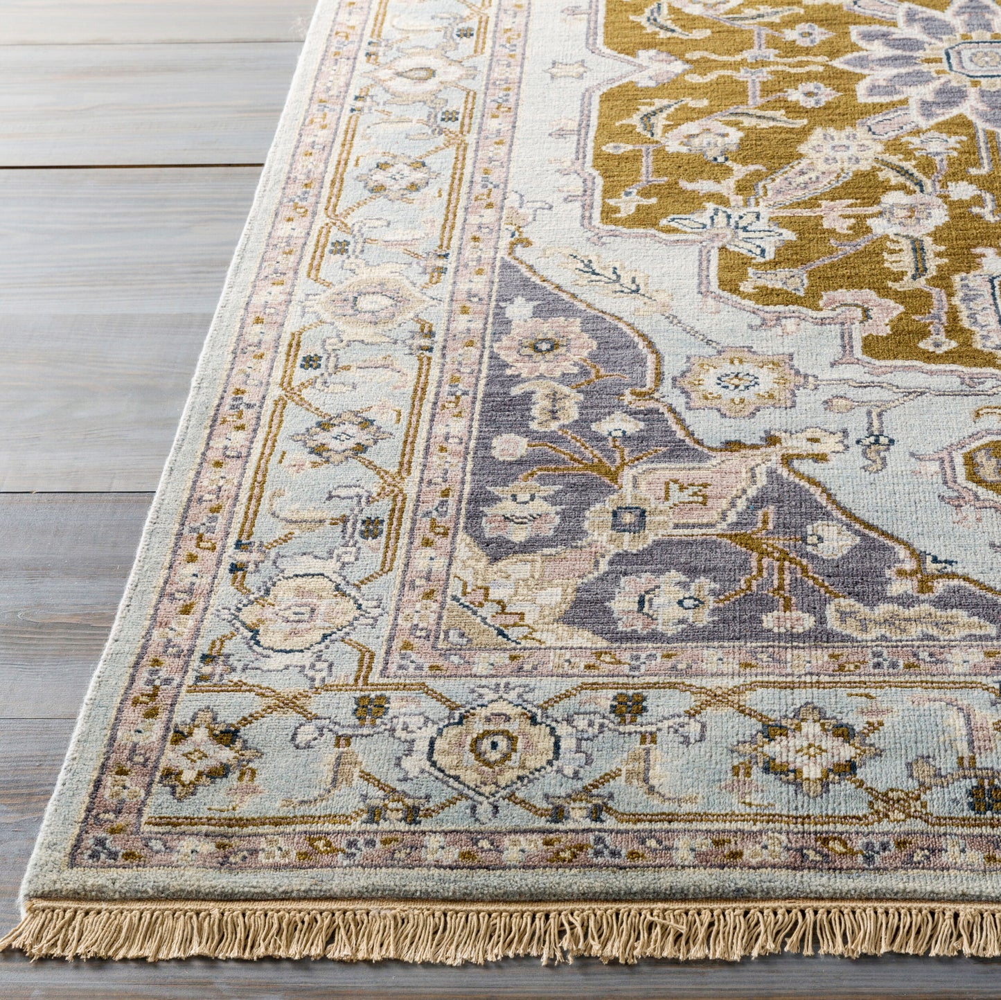 Zeus ZEU-7823 2' x 3' Handmade Wool Accent Rug