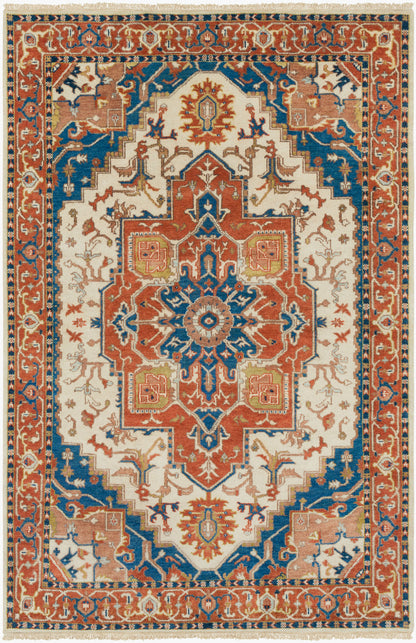 Zeus ZEU-8002 2' x 3' Handmade Wool Accent Rug