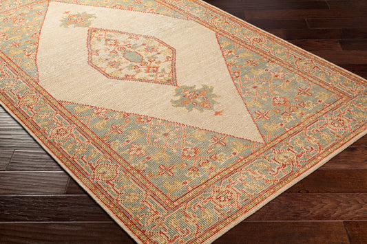 Zahra ZHA-2300 5' x 9' Handmade Wool Area Rug