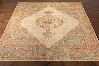 Zahra ZHA-2300 5' x 9' Handmade Wool Area Rug
