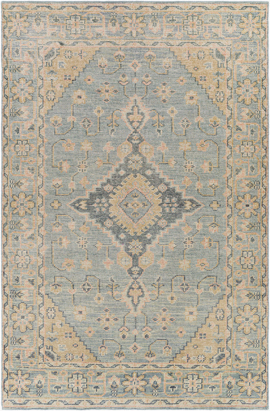 Zahra ZHA-2302 2' x 3' Handmade Wool Accent Rug