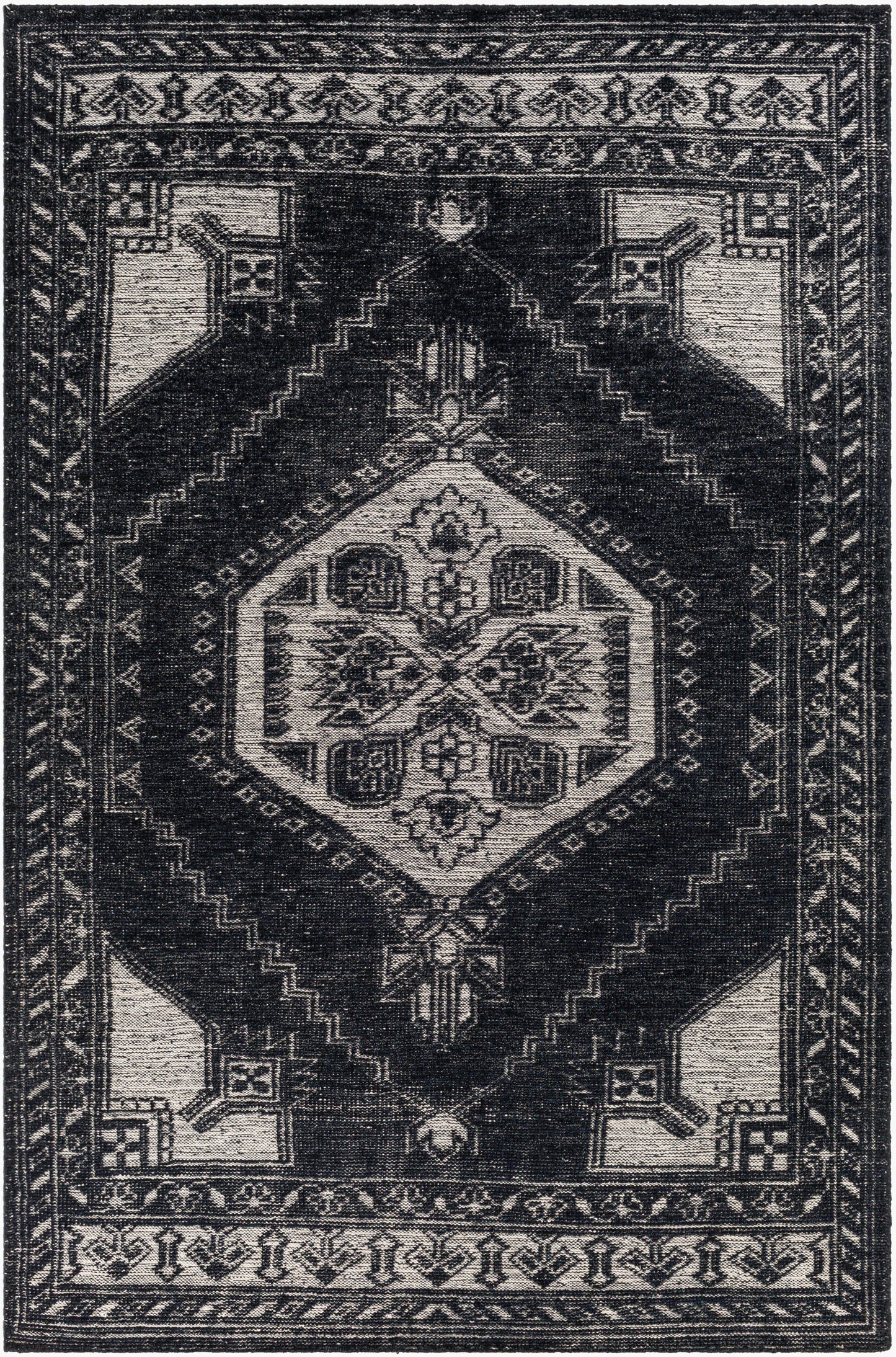 Zahra ZHA-2303 5' x 9' Handmade Wool Area Rug