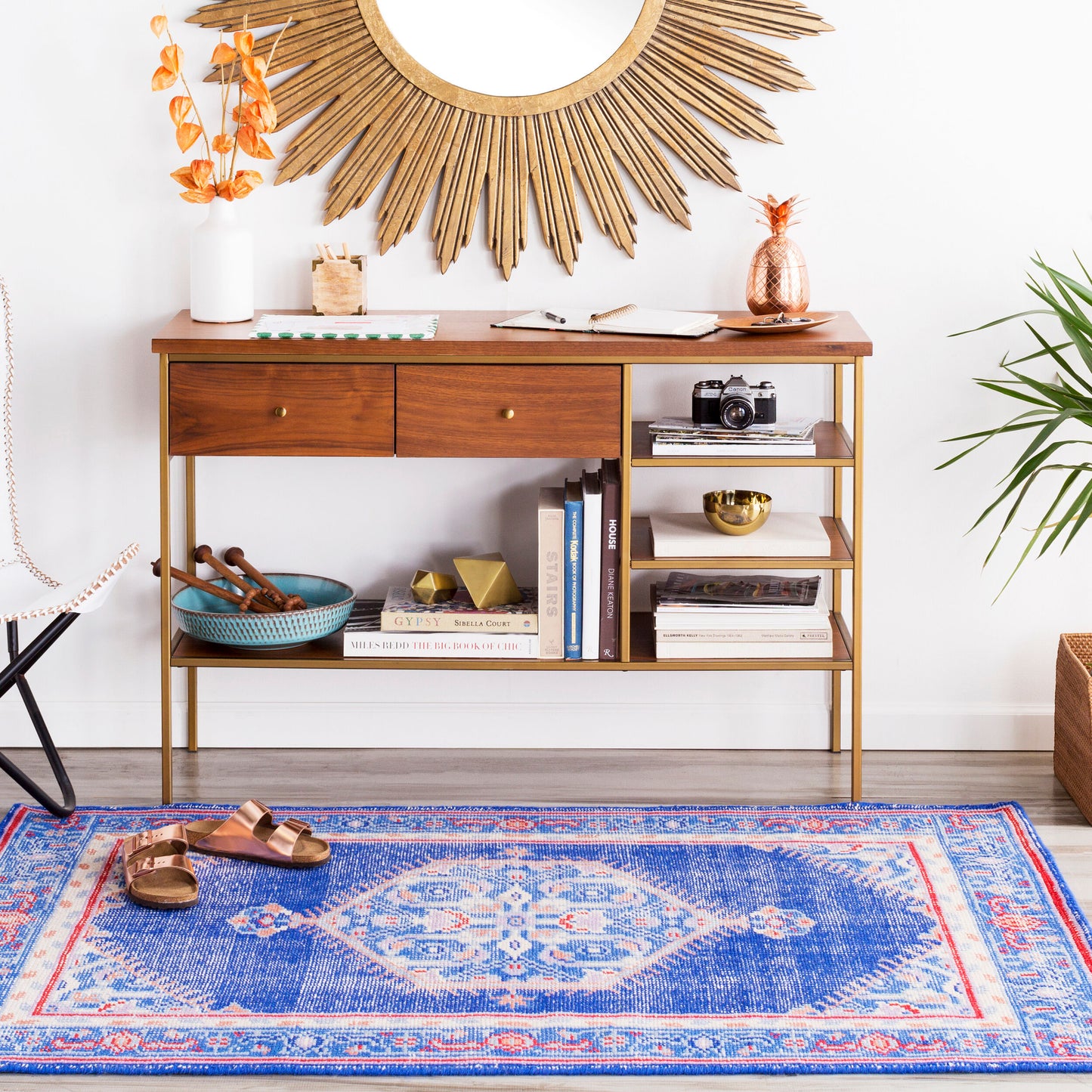 Zahra ZHA-4003 2' x 3' Handmade Wool Accent Rug