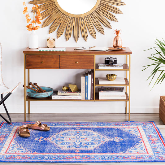 Zahra ZHA-4003 2' x 3' Handmade Wool Accent Rug