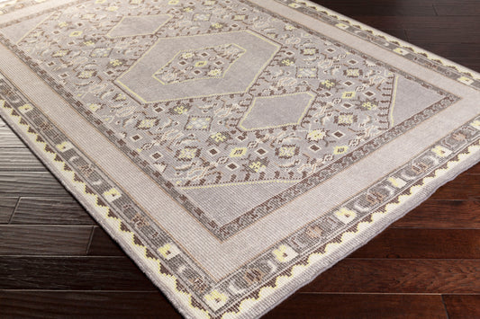 Zahra ZHA-4009 3' x 5' Handmade Wool Accent Rug