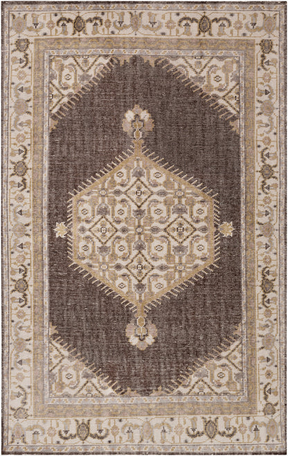 Zahra ZHA-4011 5' x 9' Handmade Wool Area Rug