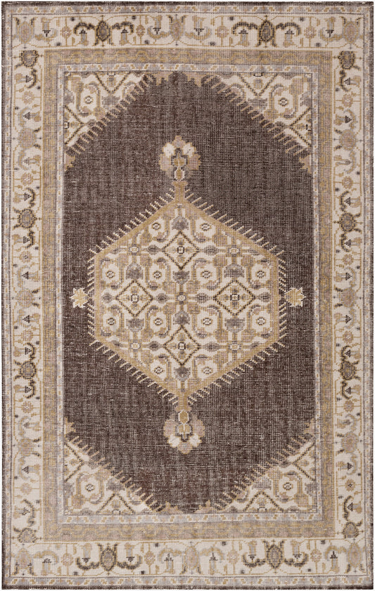Zahra ZHA-4011 5' x 9' Handmade Wool Area Rug