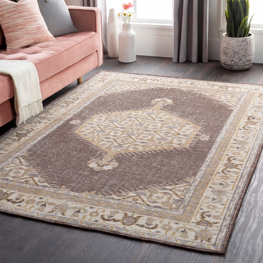 Zahra ZHA-4011 5' x 9' Handmade Wool Area Rug
