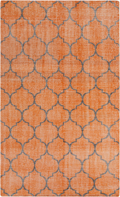 Alfombra de lana hecha a mano Zahra ZHA-4014 de 1,52 m x 2,74 m