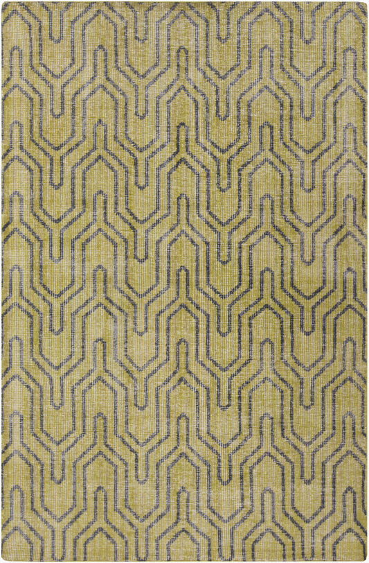 Zahra ZHA-4019 5' x 9' Handmade Wool Area Rug