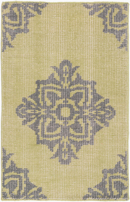 Zahra ZHA-4024 2' x 3' Handmade Wool Accent Rug