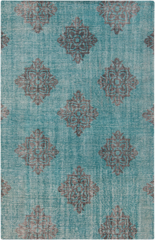 Zahra ZHA-4026 3' x 5' Handmade Wool Accent Rug