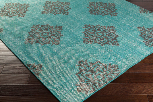 Zahra ZHA-4026 3' x 5' Handmade Wool Accent Rug