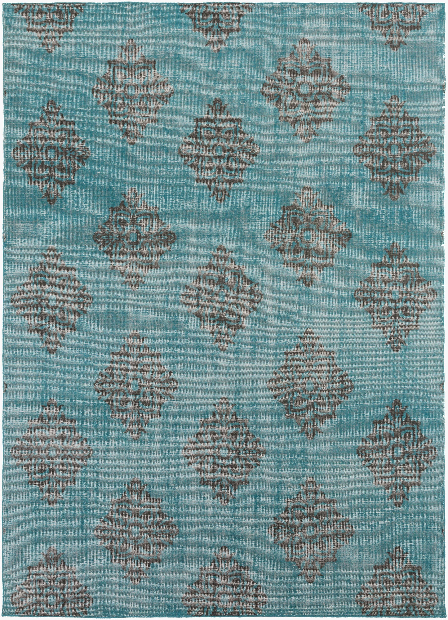 Alfombra de lana hecha a mano Zahra ZHA-4026 de 8' x 11'