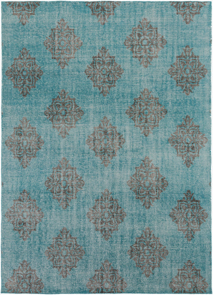 Alfombra de lana hecha a mano Zahra ZHA-4026 de 8' x 11'