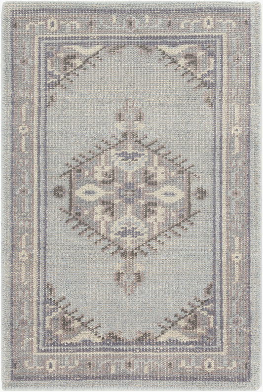 Zahra ZHA-4028 2' x 3' Handmade Wool Accent Rug