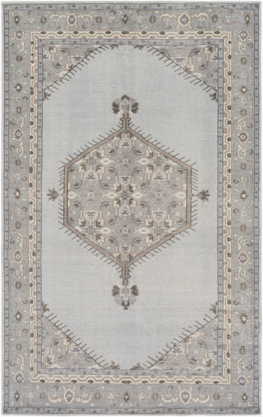 Zahra ZHA-4028 5' x 9' Handmade Wool Area Rug