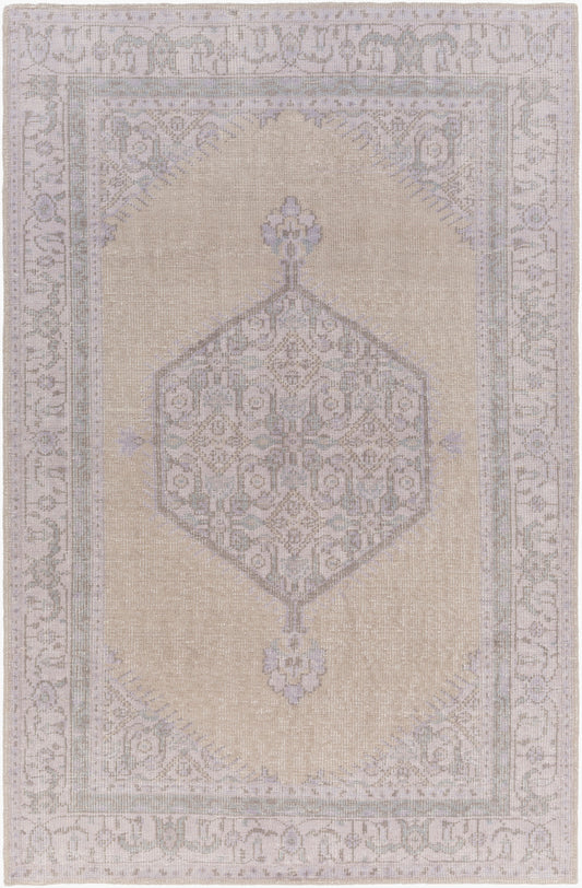 Zahra ZHA-4030 3' x 5' Handmade Wool Accent Rug