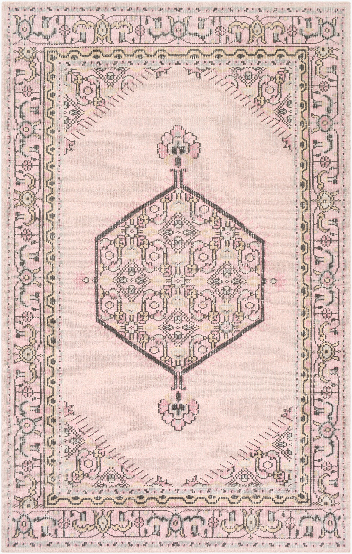 Zahra ZHA-4049 2' x 3' Handmade Wool Accent Rug