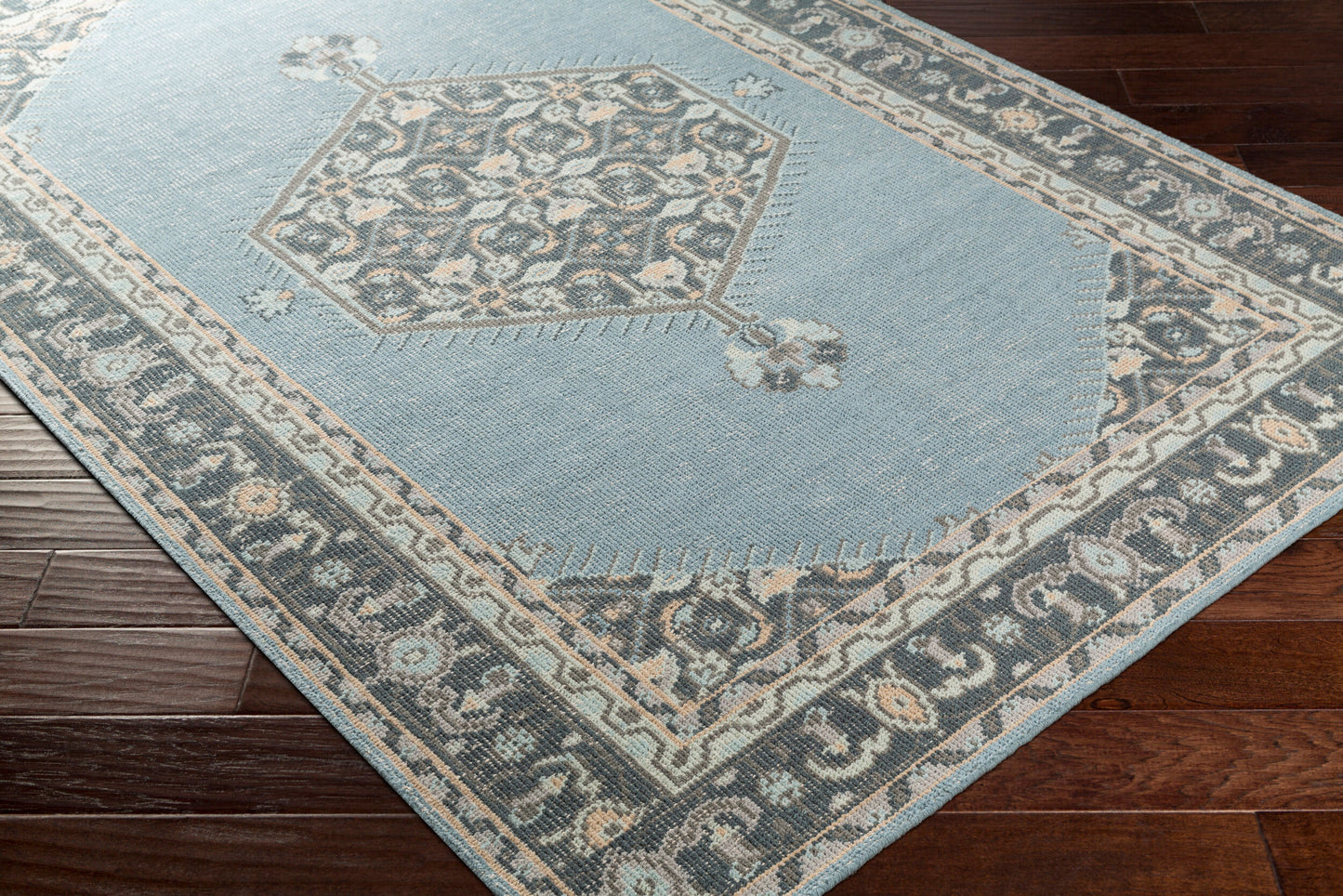 Zahra ZHA-4050 3' x 5' Handmade Wool Accent Rug