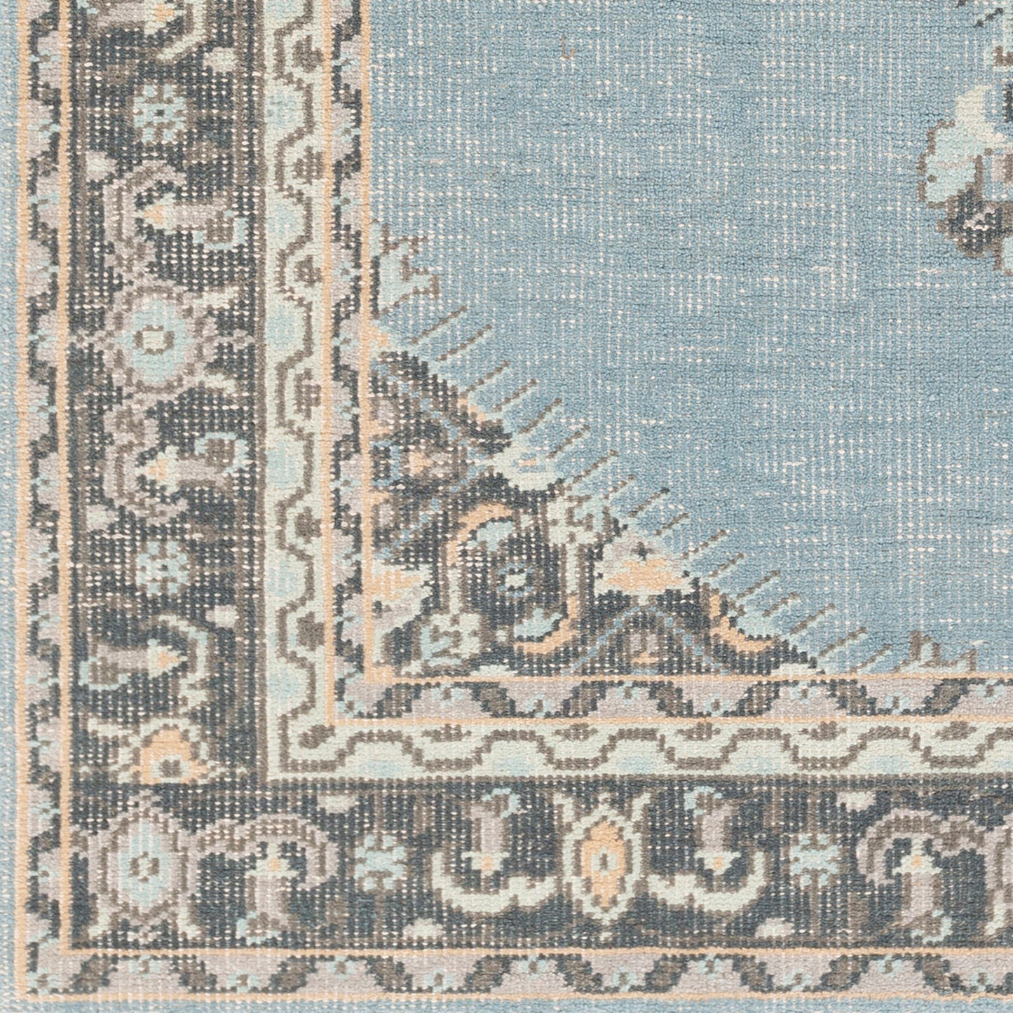 Zahra ZHA-4050 3' x 5' Handmade Wool Accent Rug