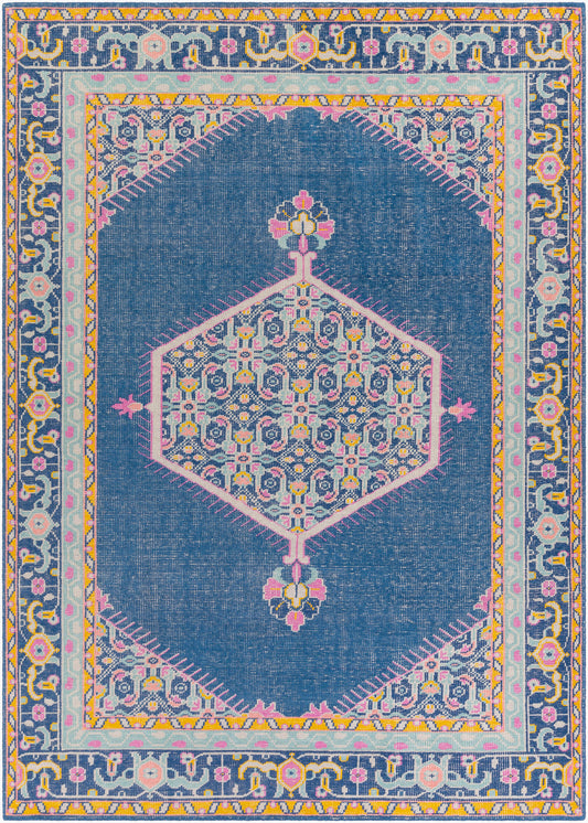 Alfombra de lana hecha a mano Zahra ZHA-4051 de 8' x 11'