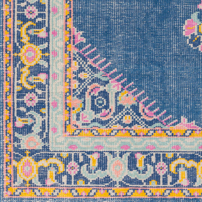 Alfombra de lana hecha a mano Zahra ZHA-4051 de 1,52 m x 2,74 m