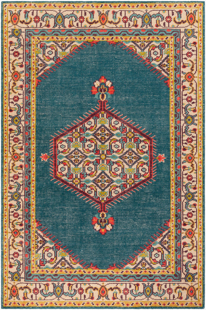 Zahra ZHA-4052 2' x 3' Handmade Wool Accent Rug