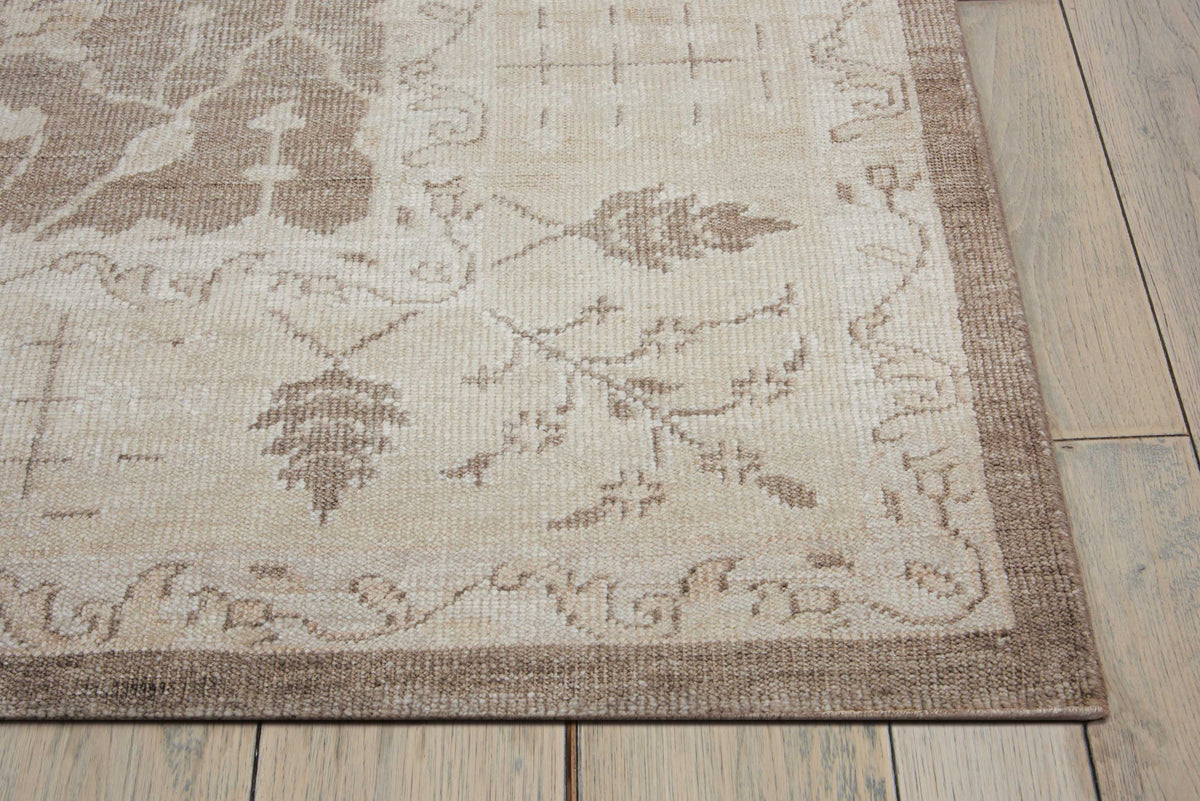 Aldora ALD09 Sand Knotted Rug