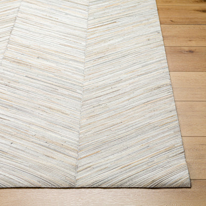 Zander ZND-1001 2' x 3' Handmade Accent Rug