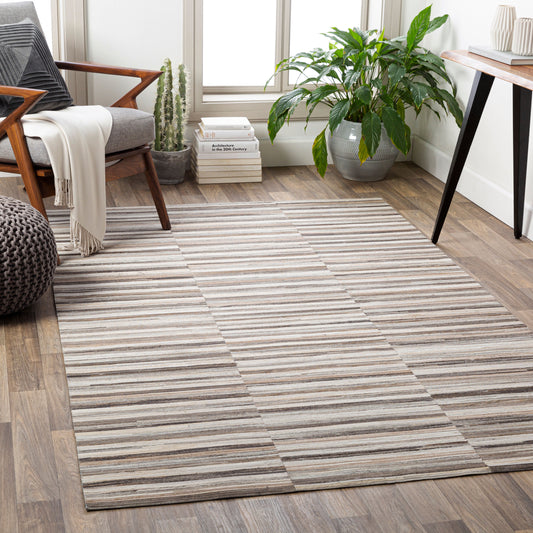 Zander ZND-1008 2' x 3' Handmade Accent Rug