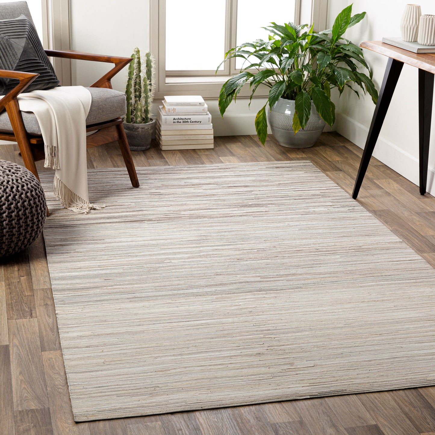 Zander ZND-1009 8' x 10' Handmade Area Rug