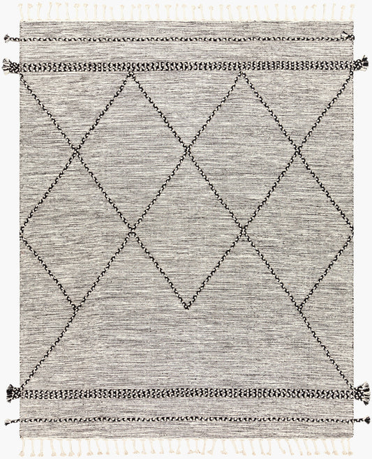 Zanafi ZNF-2300 Alfombra de área hecha a mano de 8' x 10'