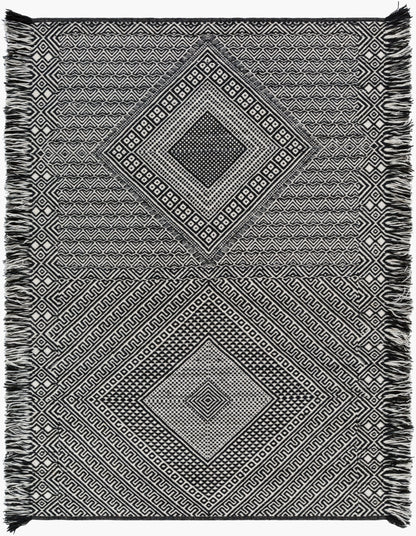 Zanafi ZNF-2303 2' x 3' Handmade Wool Accent Rug