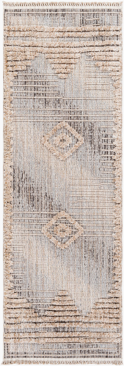 Zaragoza ZRZ-2305 7ft Runner Machine Woven Runner Rug